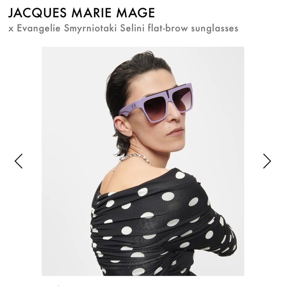 Jacque Marie Mage x Evangelie Smyrniotaki Selini flat brow...